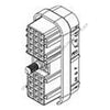 PAC 15492542 B CONNECTOR-FEMALE,30 CAV,METRI PACK 150
