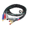 PE13000 Hose12Ft 3In1 Abs Blk Rubber Strght