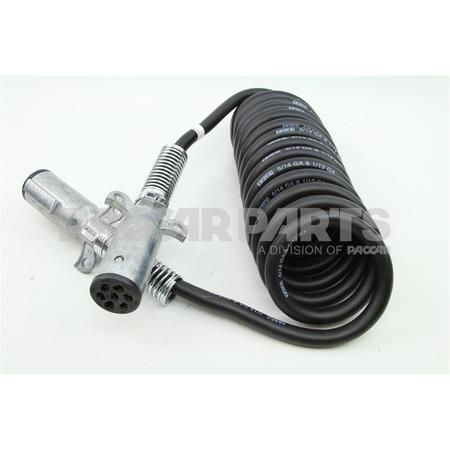 PE15700 CABLE-ELECTRICAL COILED 15' MTL PLUGS EC