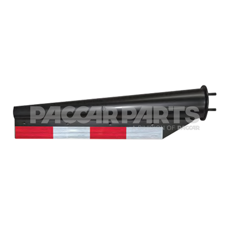 PF30PTDCX225L HANGER-MUDFLAP,30"PTD,2.25"MNT, LH W/CX