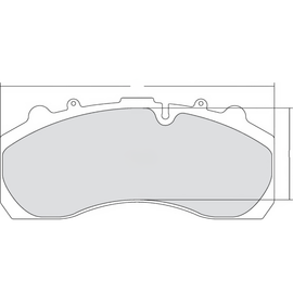 PFR 1203 12 PAD - AIR DISC BRAKE