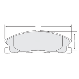 PFR 161120 CARBON METALLIC DISC BRAKE PAD AXLE SET