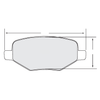 PFR 161220 CARBON METALLIC DISC BRAKE PAD AXLE SET