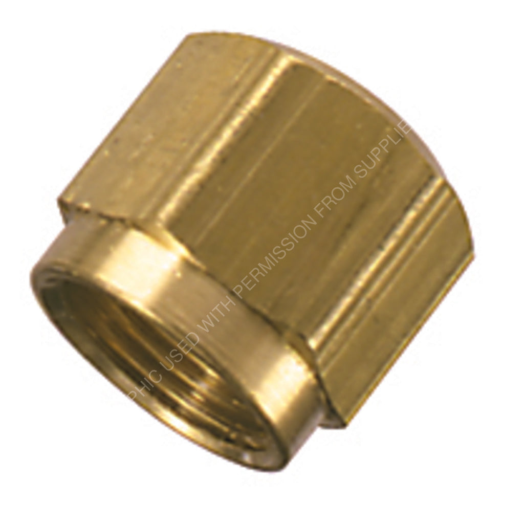 PHM 12 8704 FTG BRASS NUT 1/4