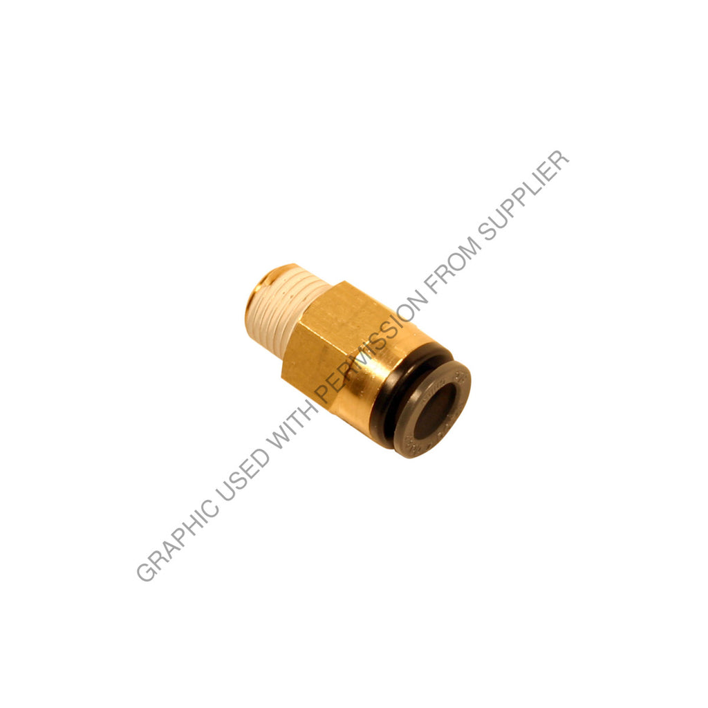 PHM 12 93064 QWIK-FIT-M CNCTR, 3/8IN TUBE-1/4IN PIPE
