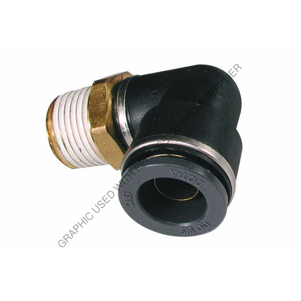 PHM 12 94052 QWIK-FIT-M ELL, 5/32IN TUBE-1/8IN PIPE