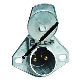 PHM 15 326 SOCKET DL POLE MTLIC