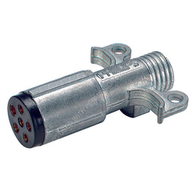 PHM 15 610 PLUG 6 PIN MTLIC