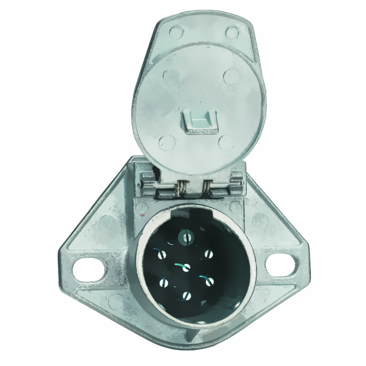 PHM 15 720 RECEPTACLE-7 PIN,SPLIT PIN,2 BOLT