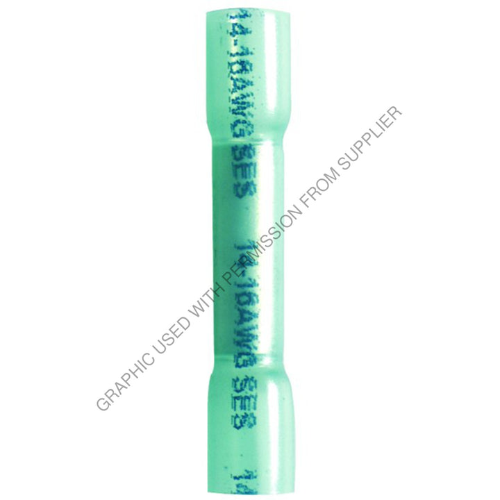 PHM 1 1962 CONNECTOR-BUTT,16-14GA,HEAT SH,100/JAR