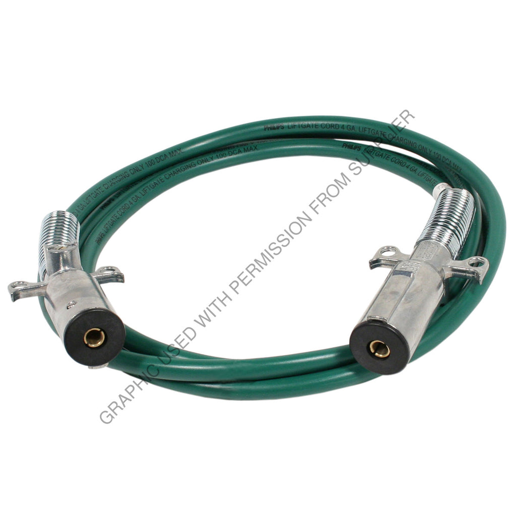 PHM 23 2051 12FT STRT CABLE,SGL POLE,LFTGATE,METAL P