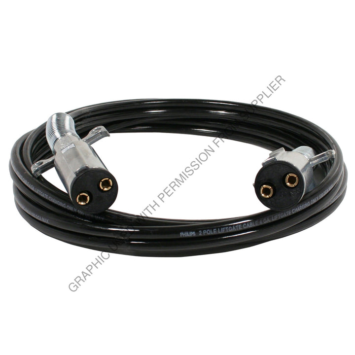 PHM 23 2271 15FT STRT CABLE,DUALPOLE,LFTGATE,METAL P