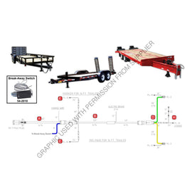 PHM 34 1703 082 TRAILER HARNESS - MAIN, 82IN
