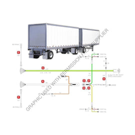 PHM 34 4030 34-4030-REAR SILL, 3 STOP/TURN