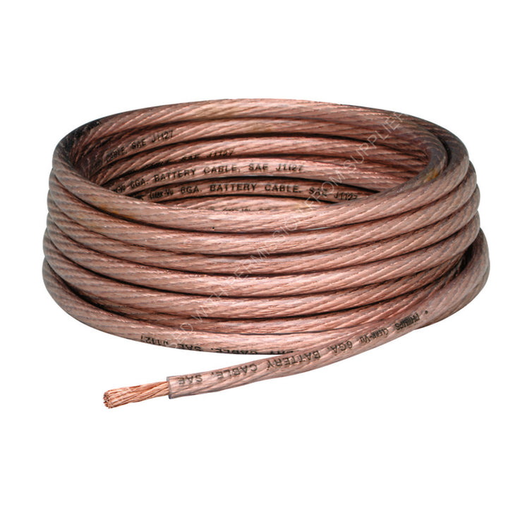 PHM 3 530 100 BATTERY CABLE 2 ga. CLEAR-VU CLEAR 100
