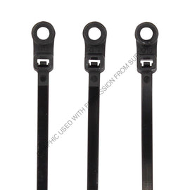 PHM 8 49157 CBL TIE-15 BLK NYLON 120 MNT HLE
