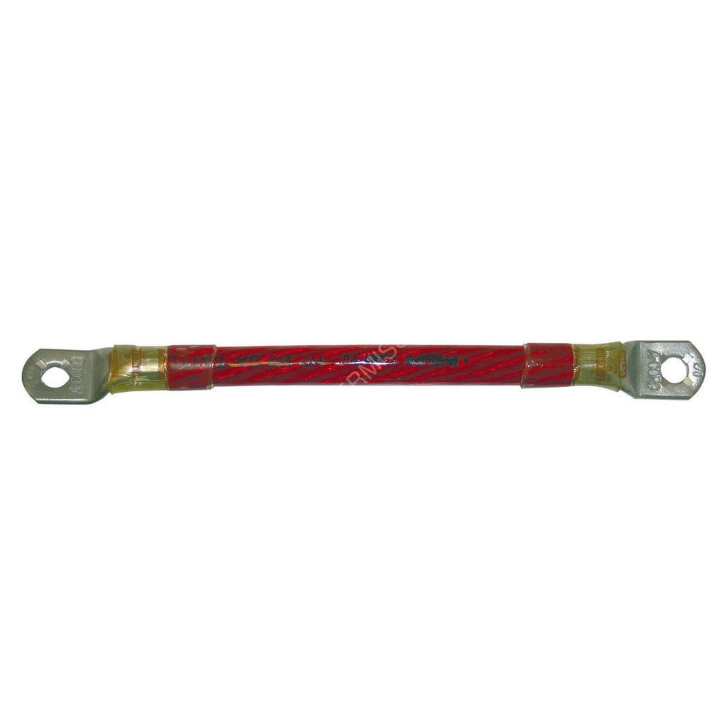 PHM 9 352 BATTERY JUMPER, 2 LUG, 8IN, TRANS RED