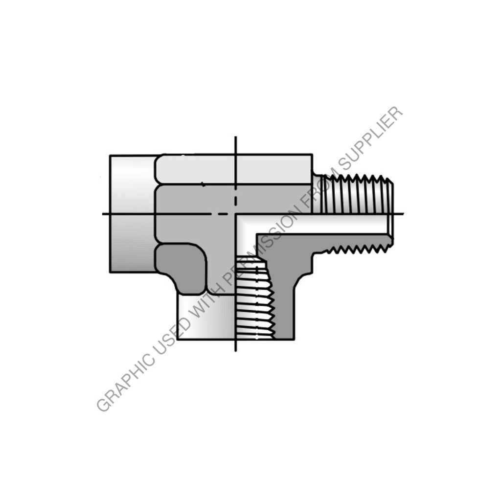 PH  012T 6 6 TEE-ST,ST,06MPT/0