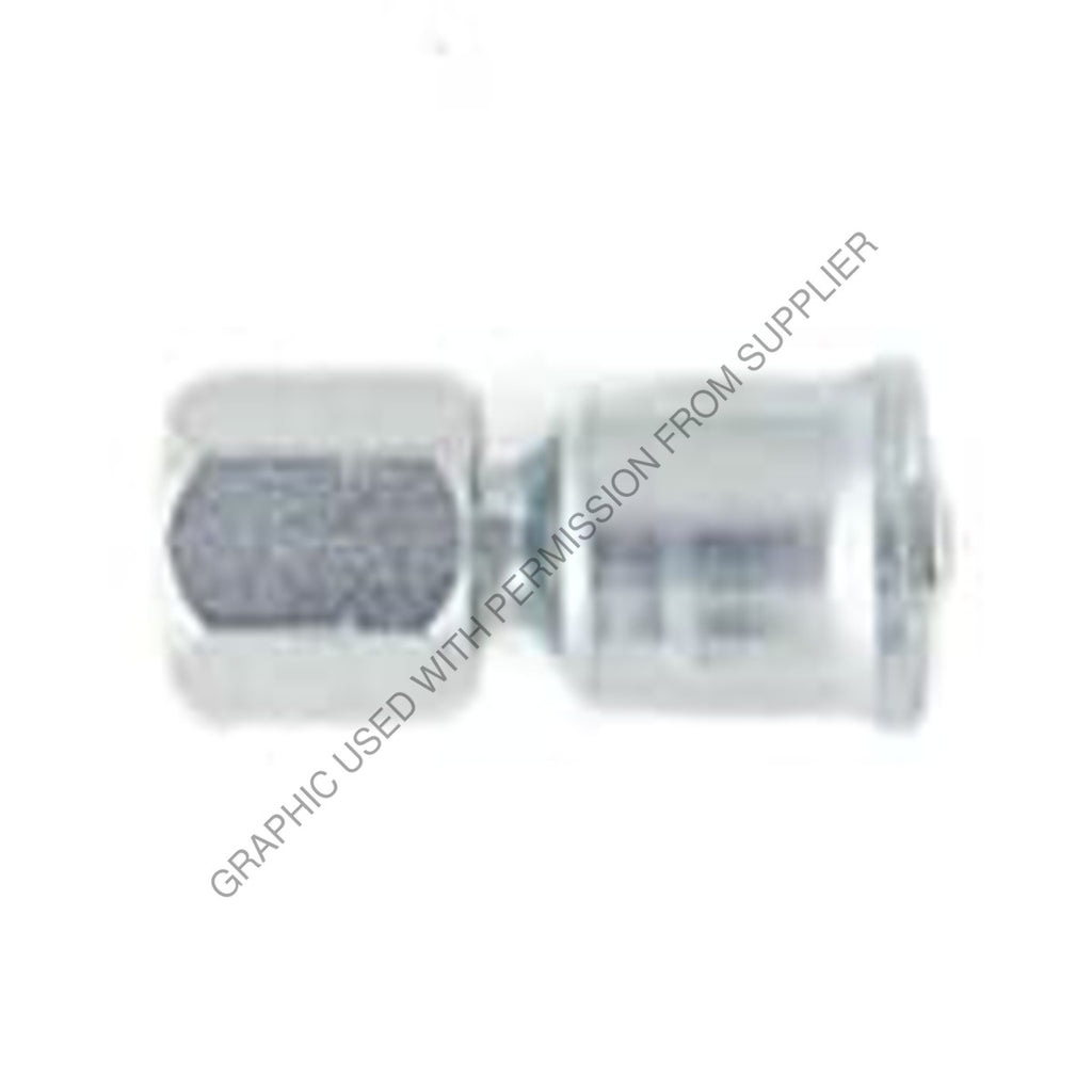 PH  10826 6 6 CRIMP FITTING-WIRE BRAID