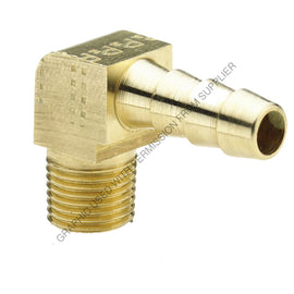 PH  129HB 6 4 HOSEBARB 90 ELBOW TO