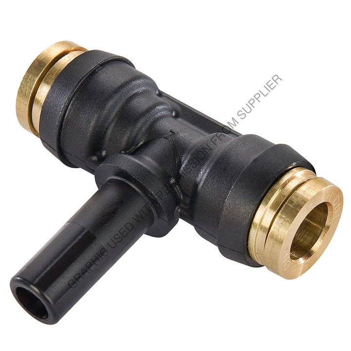 PH  372PTCSP 4 4 MALE BRANCH TEE, 1/4 IN THREAD, 1.48 L