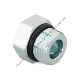 PH  5P5ON SS PLUG-1/2-20 HEX,ORNG,SS