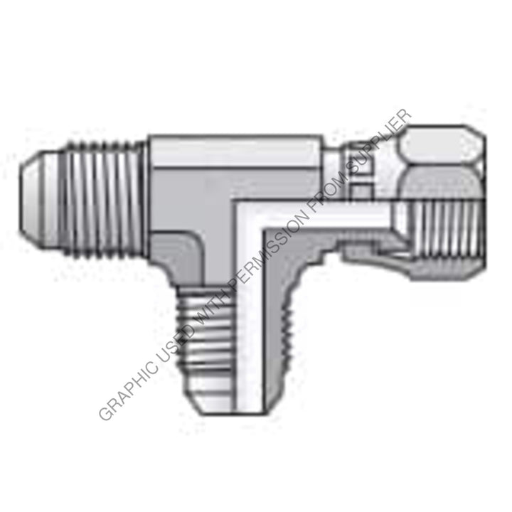 PH  8 R6X S TEE-SWIVEL NUT RUN T
