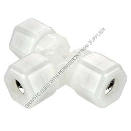 PH  N8TUB6SPL TEE-PLAST,1/2X1/2X3/8