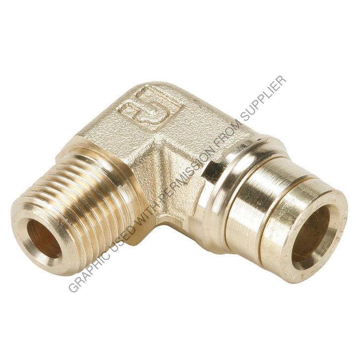 PH  VS169PTCNS 12 8 MALE ELBOW - NON-SWIVEL 90DEG