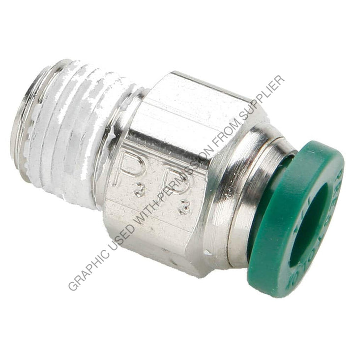 PH  W68PLP2 1 CONNECTOR, STRT,  2 TUBE 1/16 MNPT