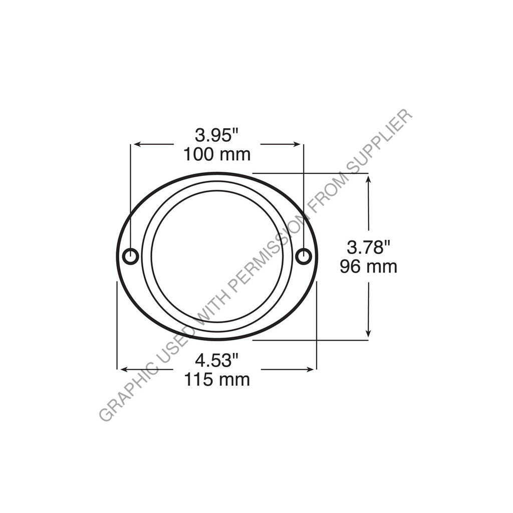 PMG B472A REFLECTOR-AMBER 3 W