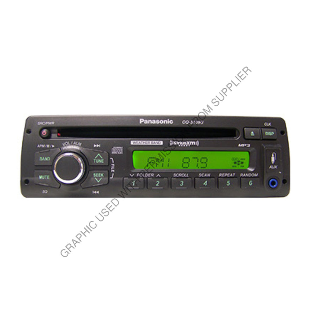 PSO CQ5109U11C RADIO, HEAVY DUTY AM/FM/CD/WB SXM READY