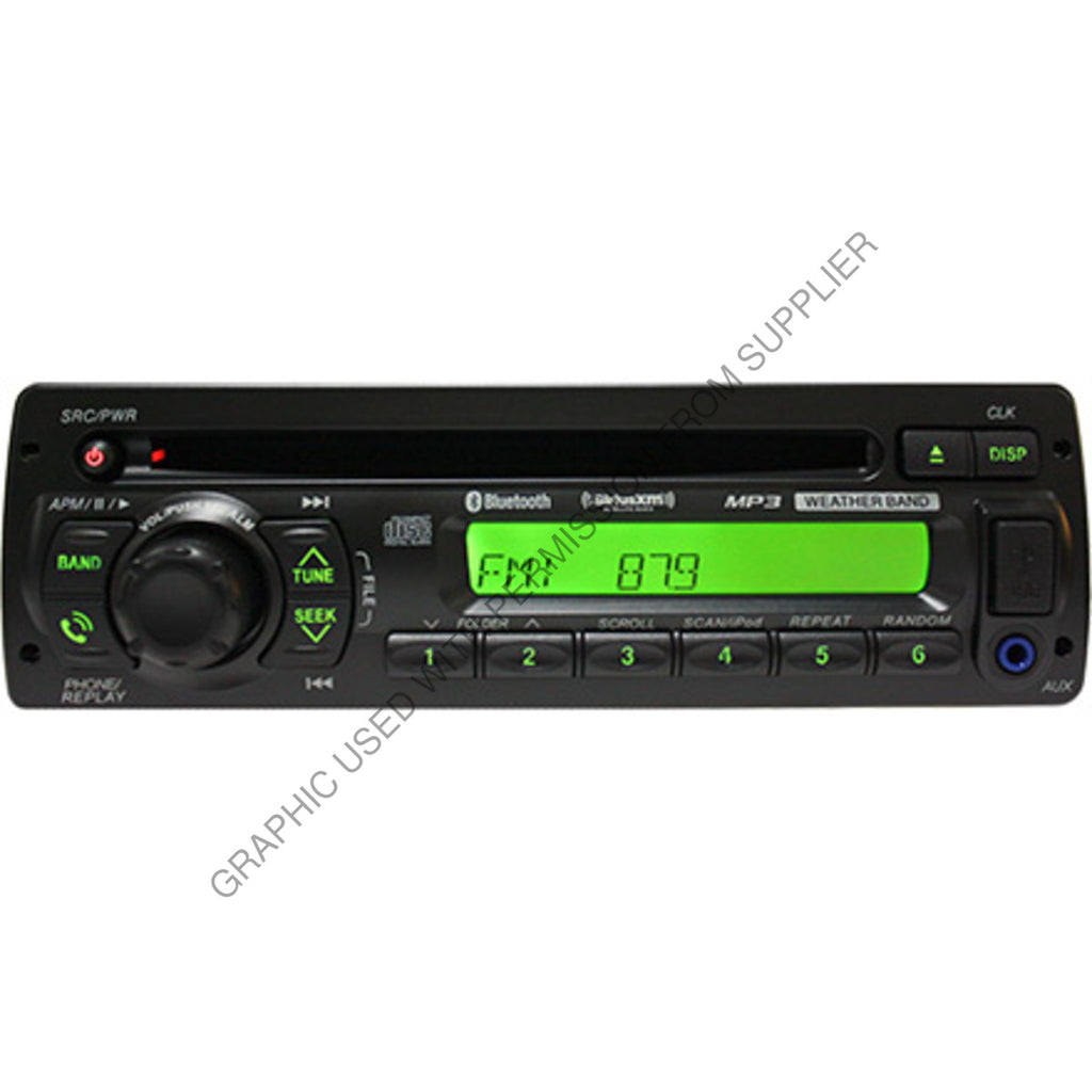 PSO PFCPP105160 RADIO, AM/FM/MP3/WMA/CD/BT/USB/SIRIUS/XM