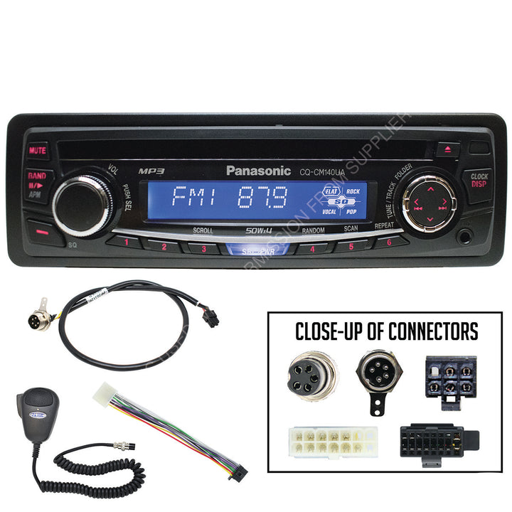 PSO PP105326 RADIO AM/FM/CD/PA W/ MIC THOMAS BUS