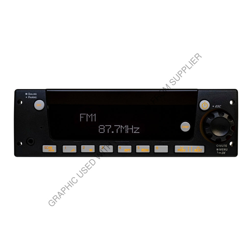 PSO PP107216 RADIO DEA700 AM/FM/WB/FRNT-RR AUX(AMBER)