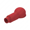 QKC 5737R BOOT-RING TERM,RED,5