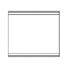 R15-19354-429 FRAME LINER,SERVICE1/4 9-7/8