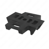R16-20755-000 SEAT-AXLE/SPRING,A/L,RST,4.5D,120