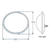RPS 2365T TINTED HAWK EYE MIRROR HEAD