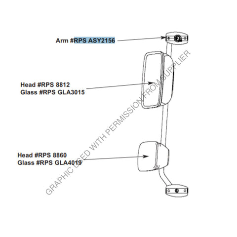 RPS ASY2156 TBB ASSEMBLY ARM C2 DUOSTYLE