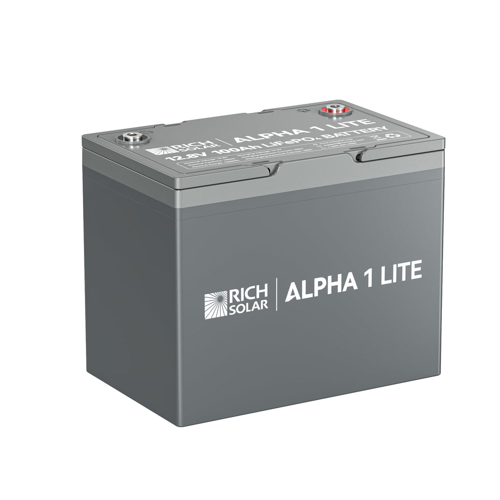 RS-B12100 ALPHA 1 LITE | 12V 100Ah LiFePO4 Battery