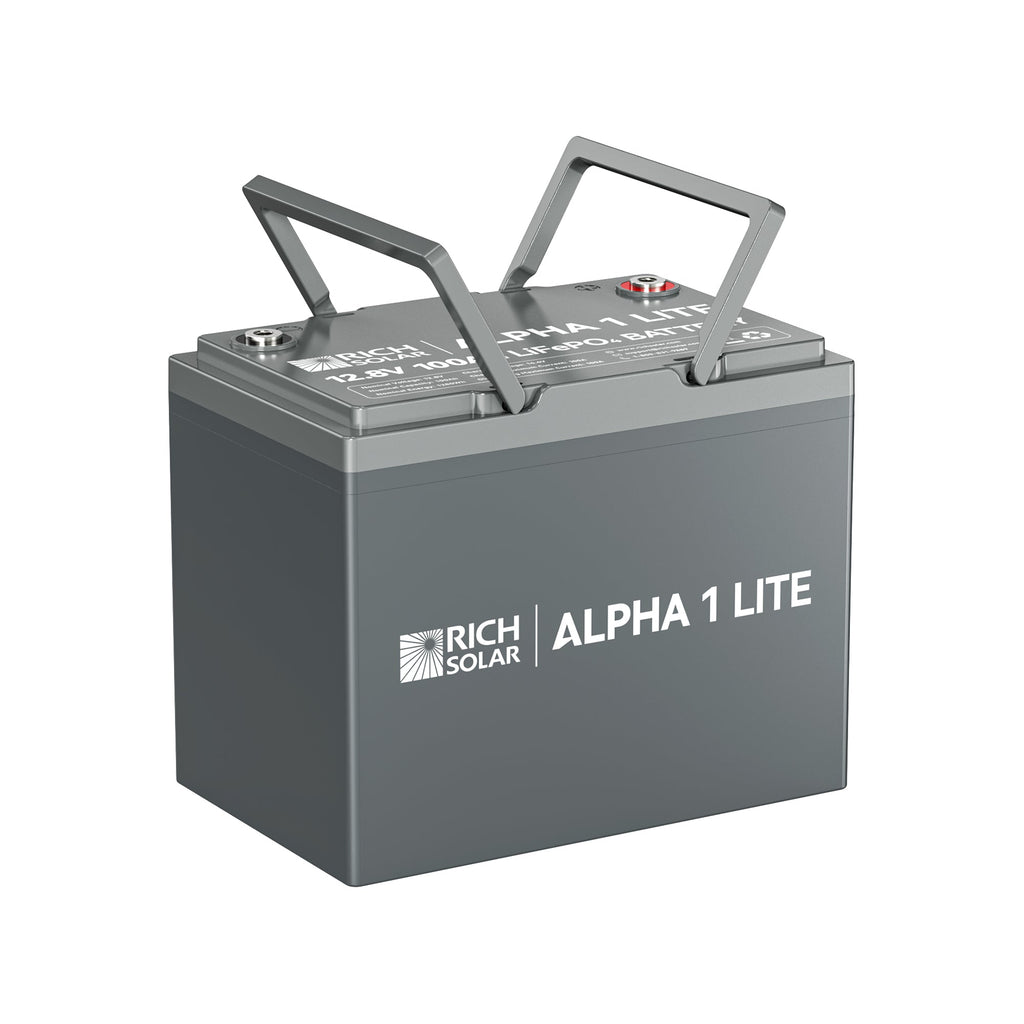 RS-B12100 ALPHA 1 LITE | 12V 100Ah LiFePO4 Battery