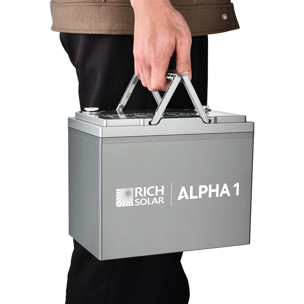 RS-B121S ALPHA 1 | 12V 100Ah LiFePO4 Battery