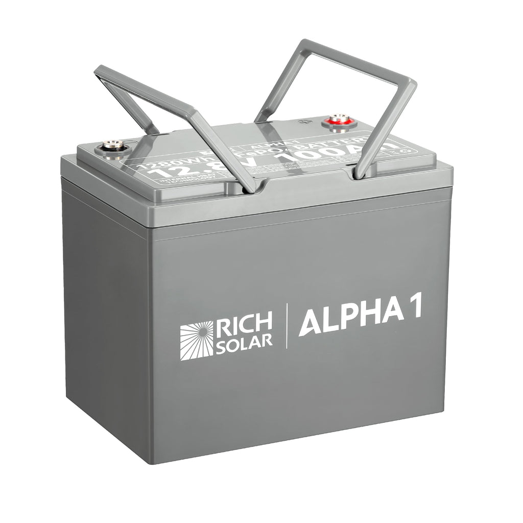 RS-B121S ALPHA 1 | 12V 100Ah LiFePO4 Battery