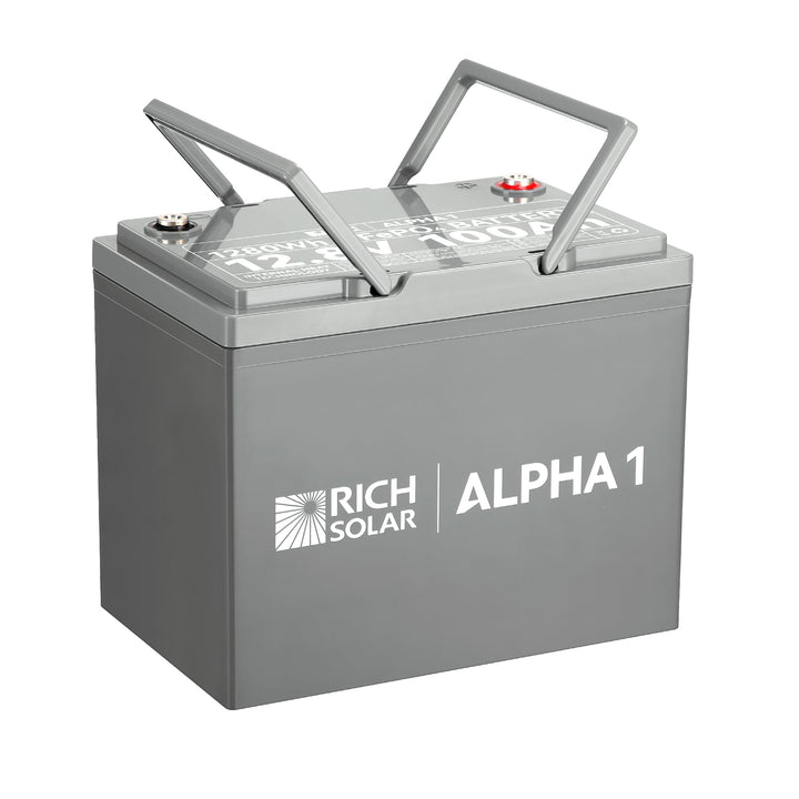 RS-B121S ALPHA 1 | 12V 100Ah LiFePO4 Battery