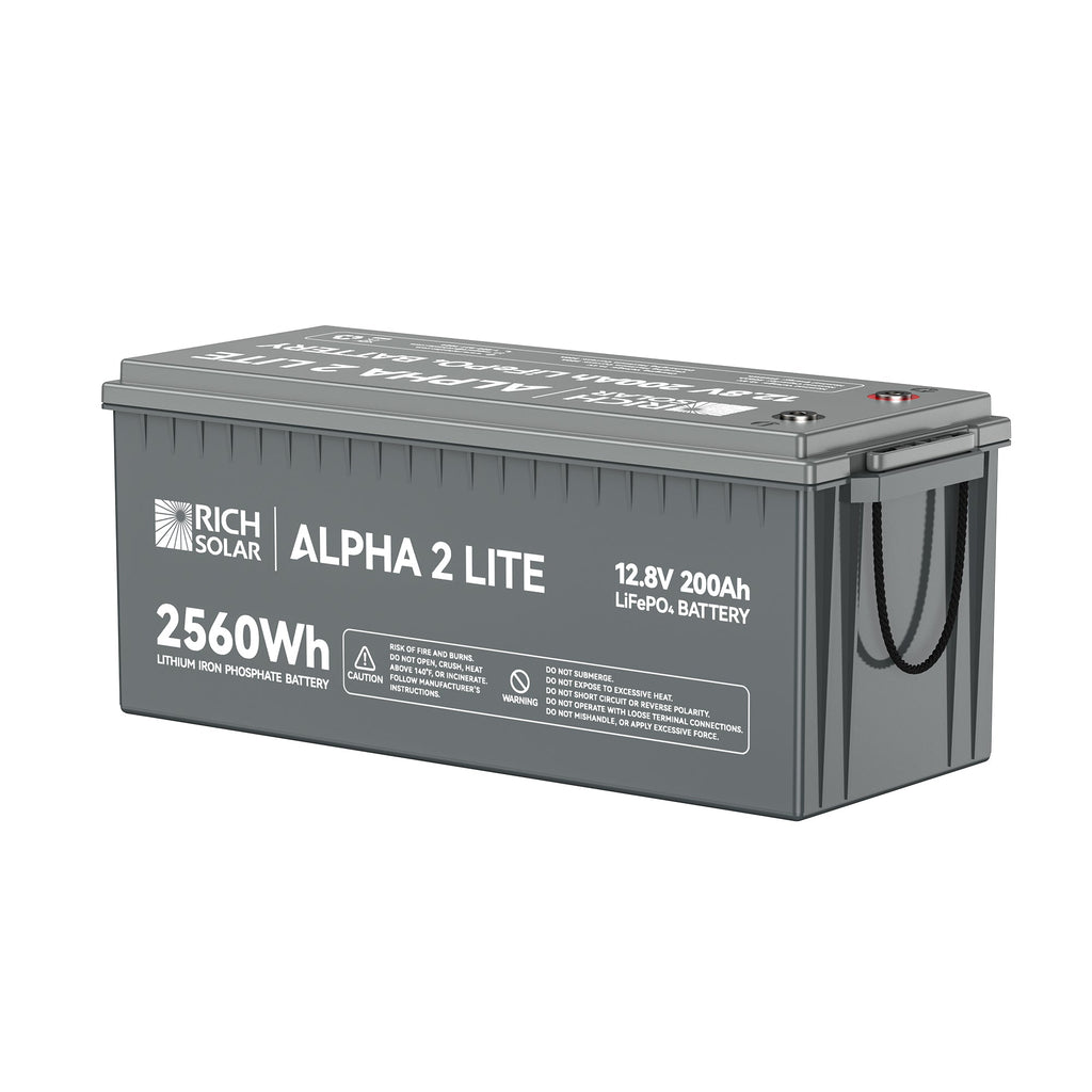 RS-B12200 ALPHA 2 LITE | 12V 200Ah LiFePO4 Battery