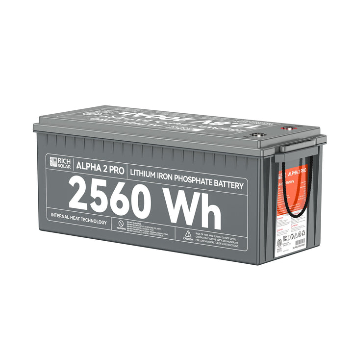 RS-B122SP ALPHA 2 PRO | 12V 200Ah LiFePO4 Battery