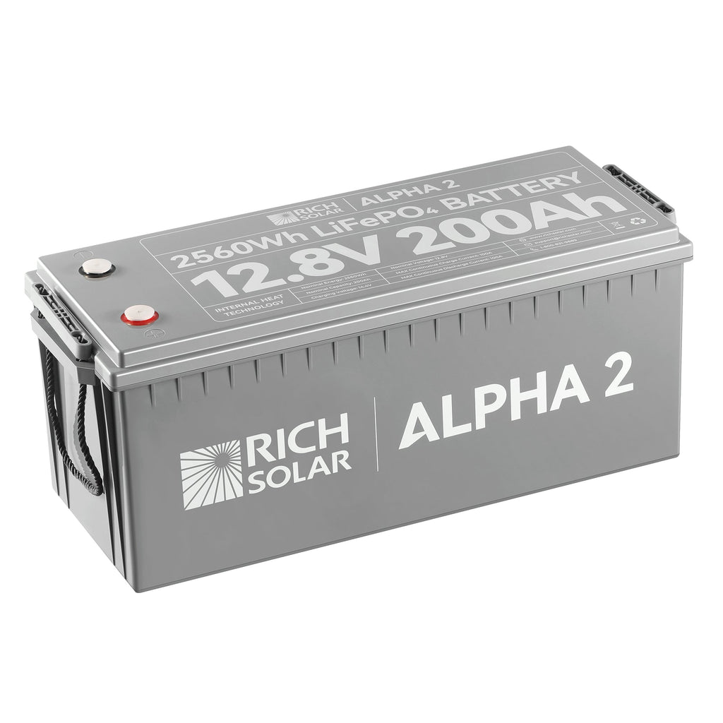 RS-B122S ALPHA 2 | 12V 200Ah LiFePO4 Battery