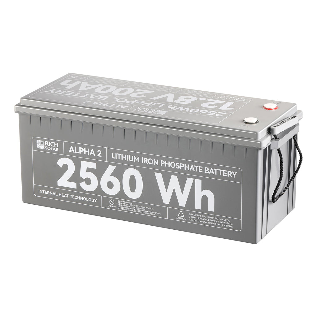 RS-B122S ALPHA 2 | 12V 200Ah LiFePO4 Battery