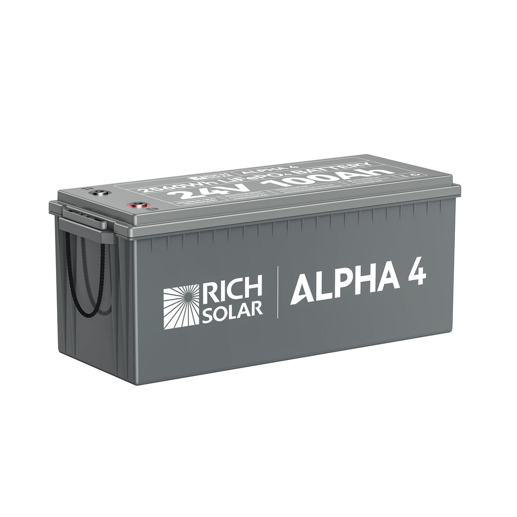 RS-B241S ALPHA 4 | 24V 100Ah LiFePO4 Battery